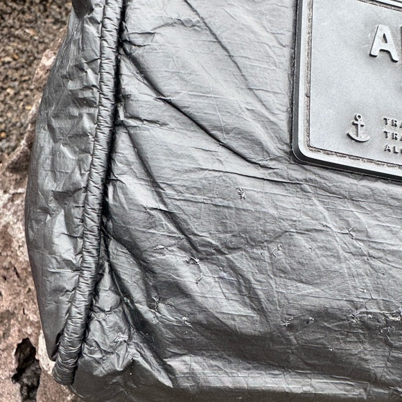 ALOHA Collection Gray Mini Tote / Crossbody Splash-Proof Travel Bag - Picture 5 of 13